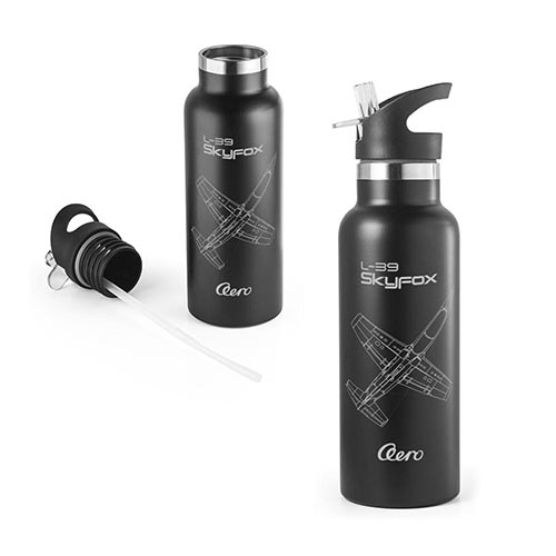 Láhev z nerezové oceli s PP uzávěrem 570 ml